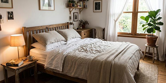 wellness bedroom design to enhance mental clarity, physical health, and restful sleep