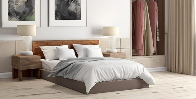 Bedroom Ideas with bedroom furniture, paint colors, and wall and floor design