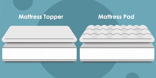 Difference Between Mattress Toppers and Mattress Pads