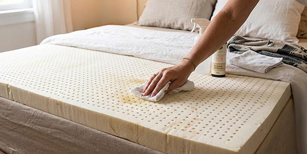 How to get stains out of a mattress topper - Tips to clean your mattress topper