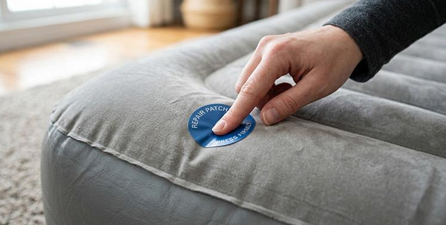 How to patch an air mattress - Fixing air mattress hole