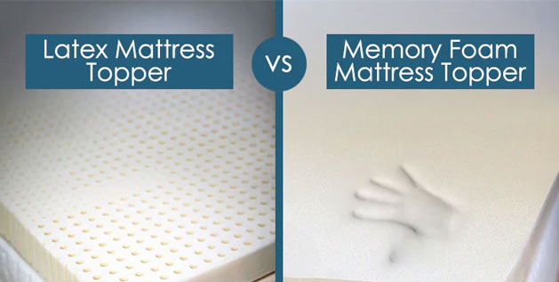 Latex vs. Memory Foam Mattress Topper