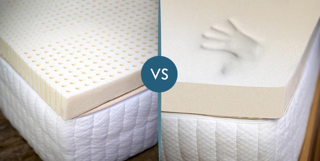 Latex vs. Memory Foam Mattress Topper