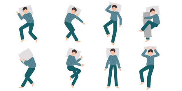 best sleeping positions