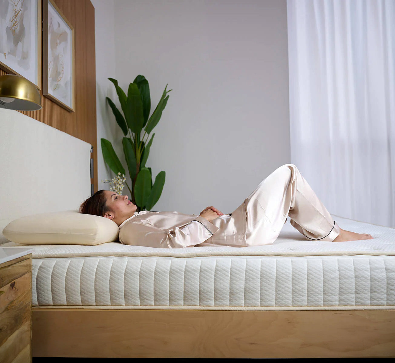 Latex Material Mattress Dual Side Flippable Mattresses