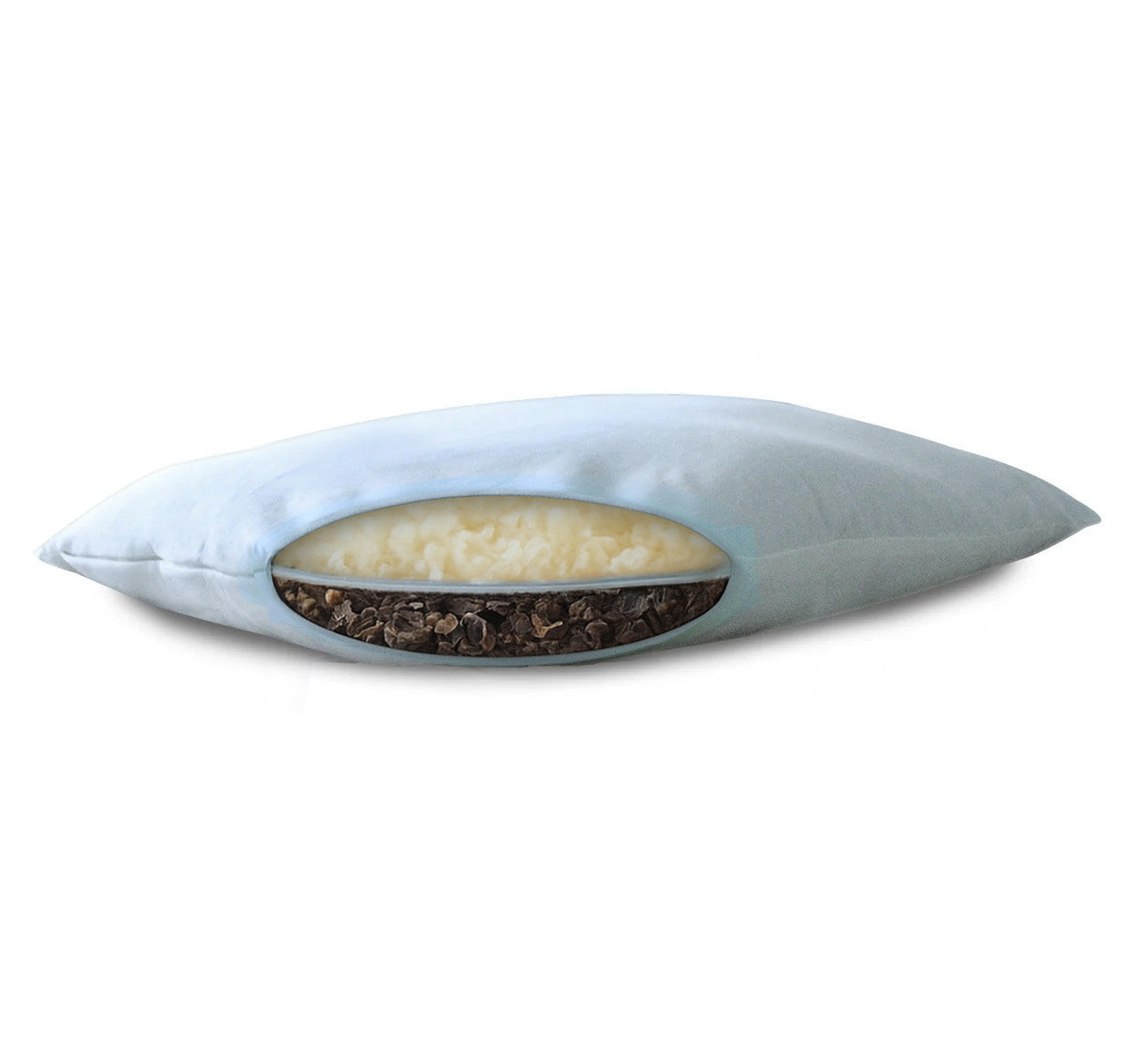 Natural Wool & Buckwheat Pillow