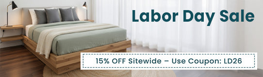 Labor day sale: 15% off sitewide. Use coupon LD26 at checkout.
