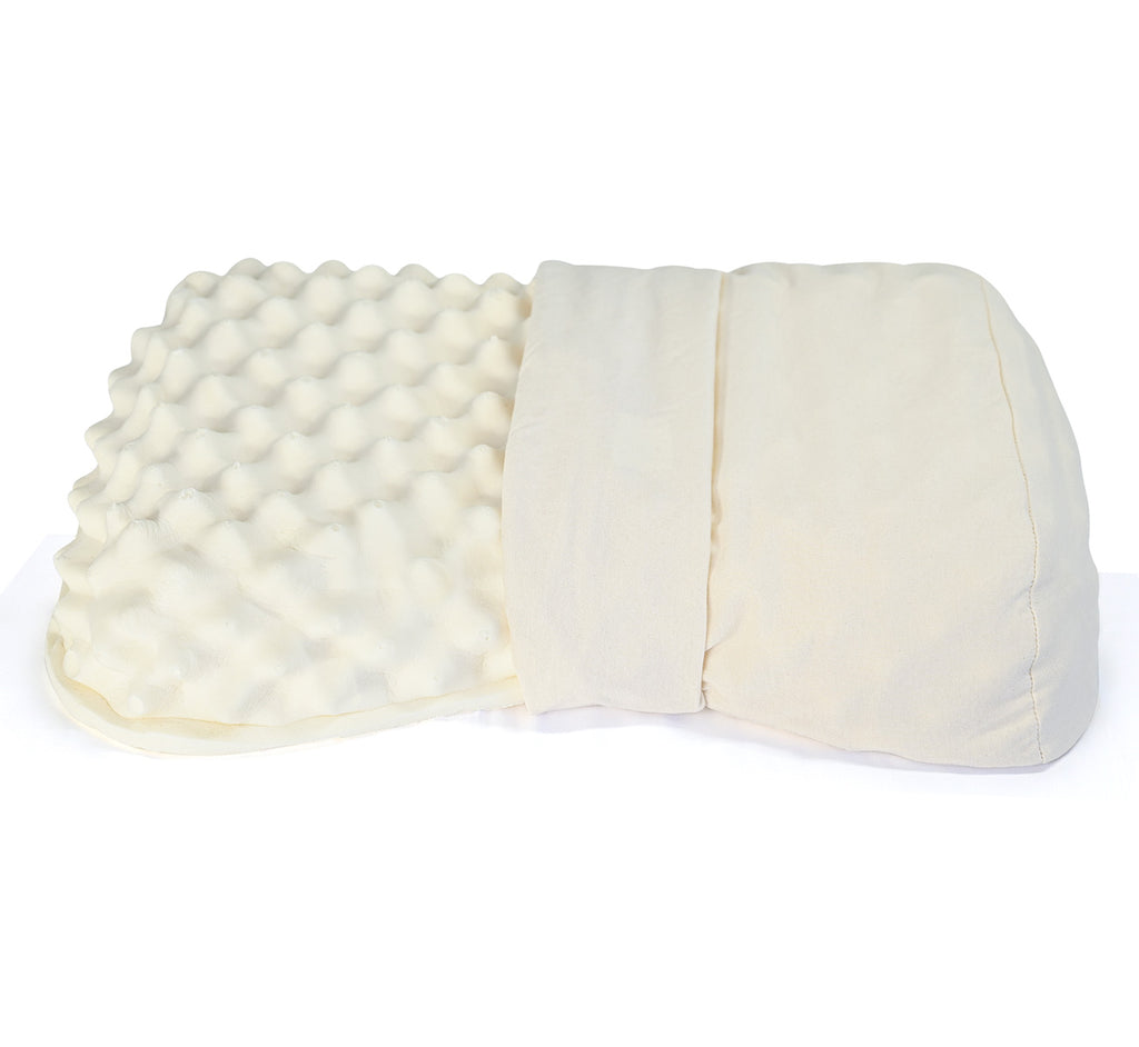 Egg Crate Latex Side Sleeper Pillow
