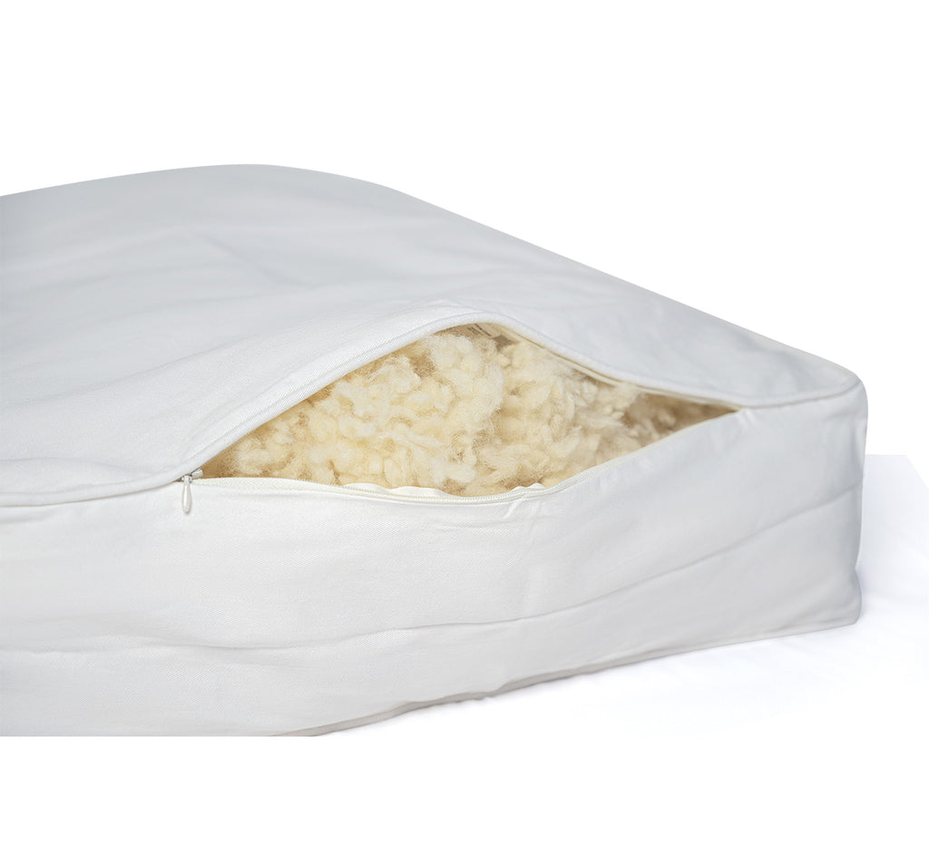 Gusseted Wool Pillow