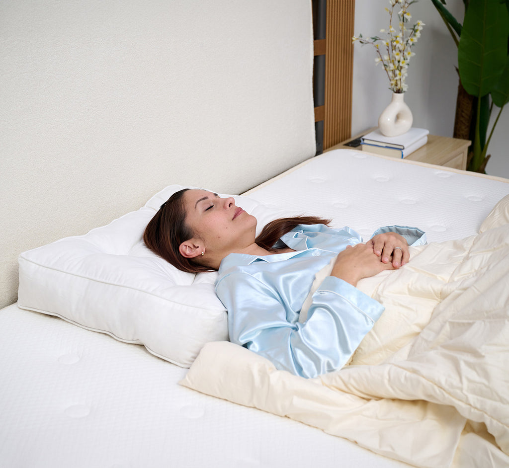 Wool Neck Contour Pillow