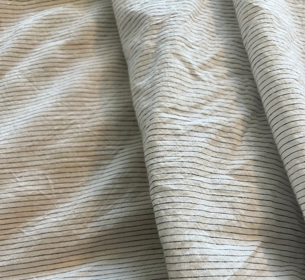 Belgium Organic Linen Stripes