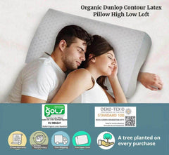 Turmerry Organic Latex Donut Pillow