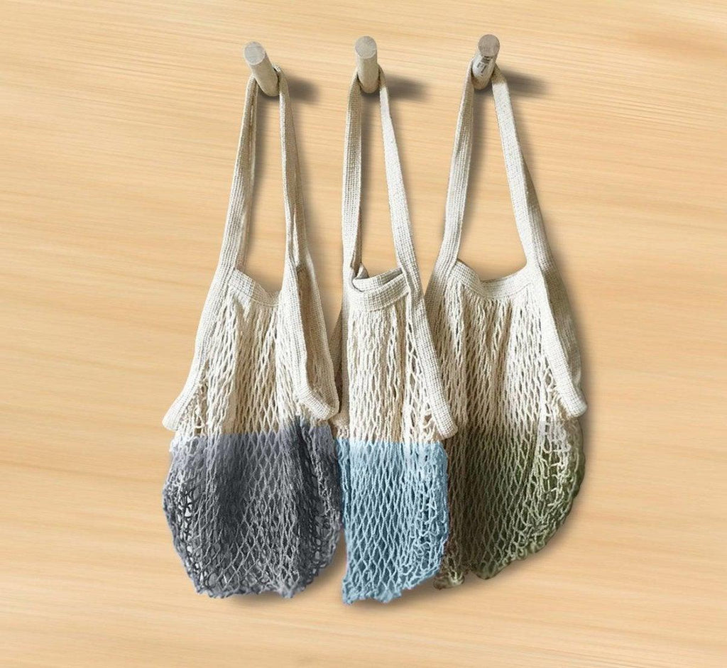 2 Pack Reusable Produce Grocery Shopping Bags - Turmerry