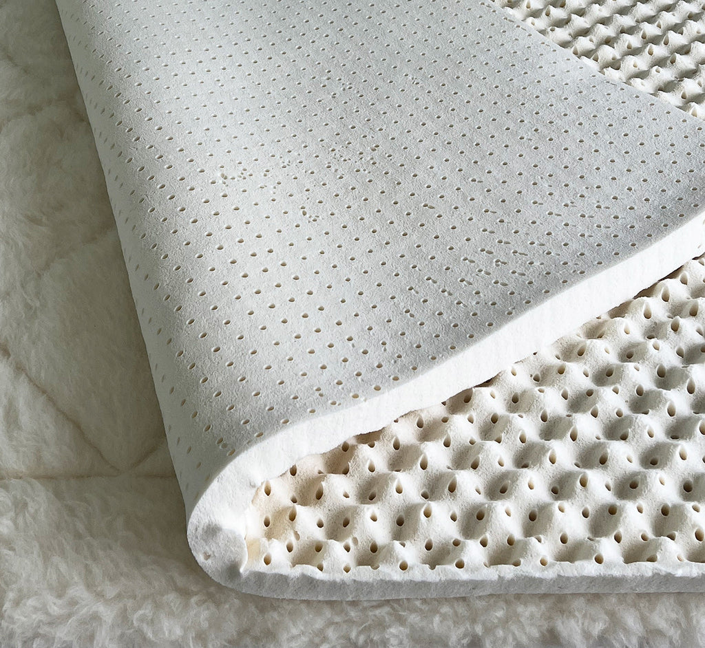 Foam Mattress Topper, Egg Crate Foam Pad, Mattress Pad and Bed