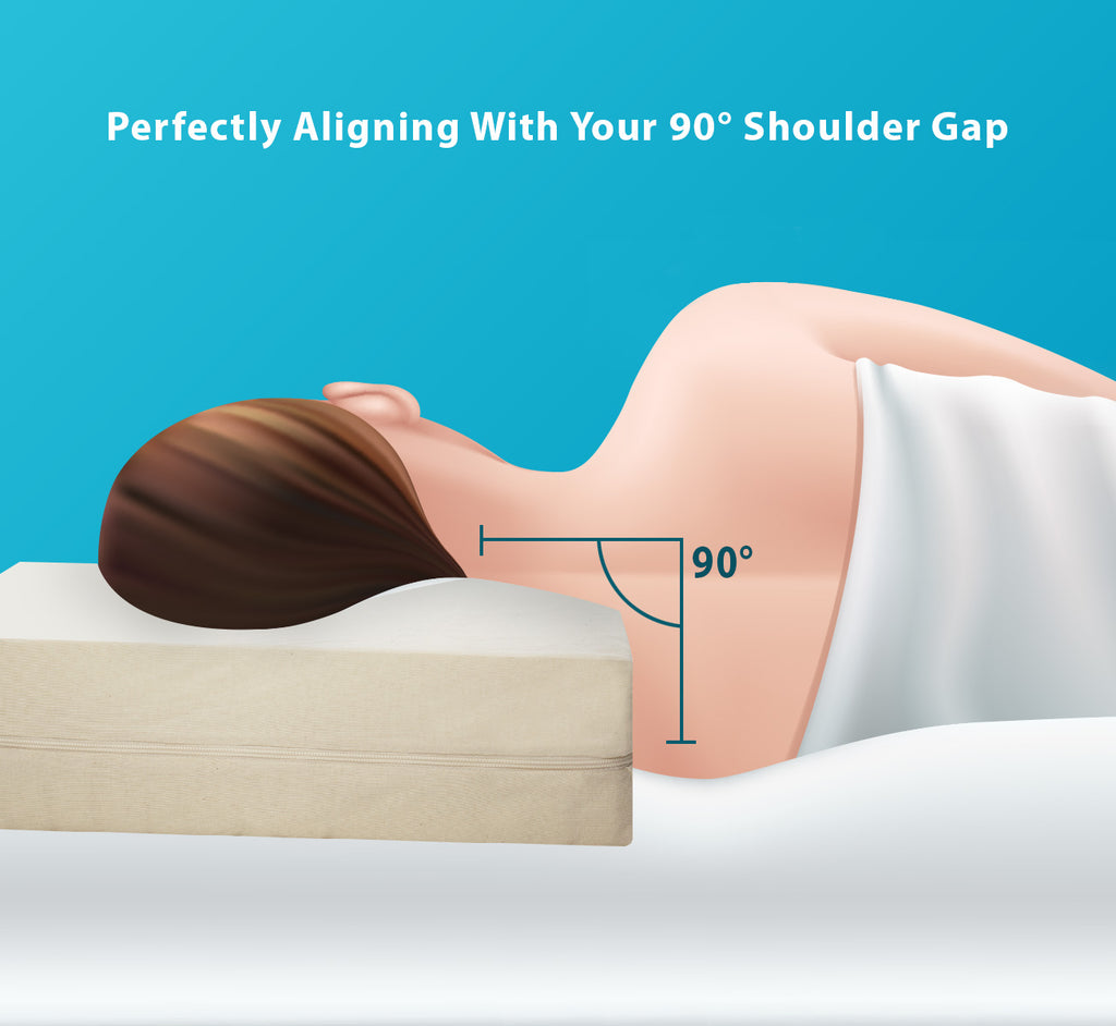 Cuboid Side Sleeper Pillow