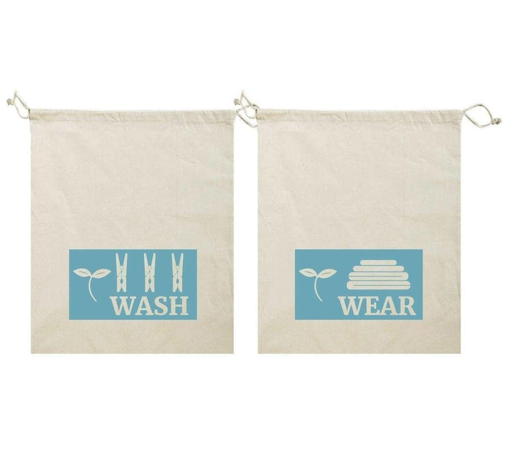 Organic Cotton Travel Laundry Bags