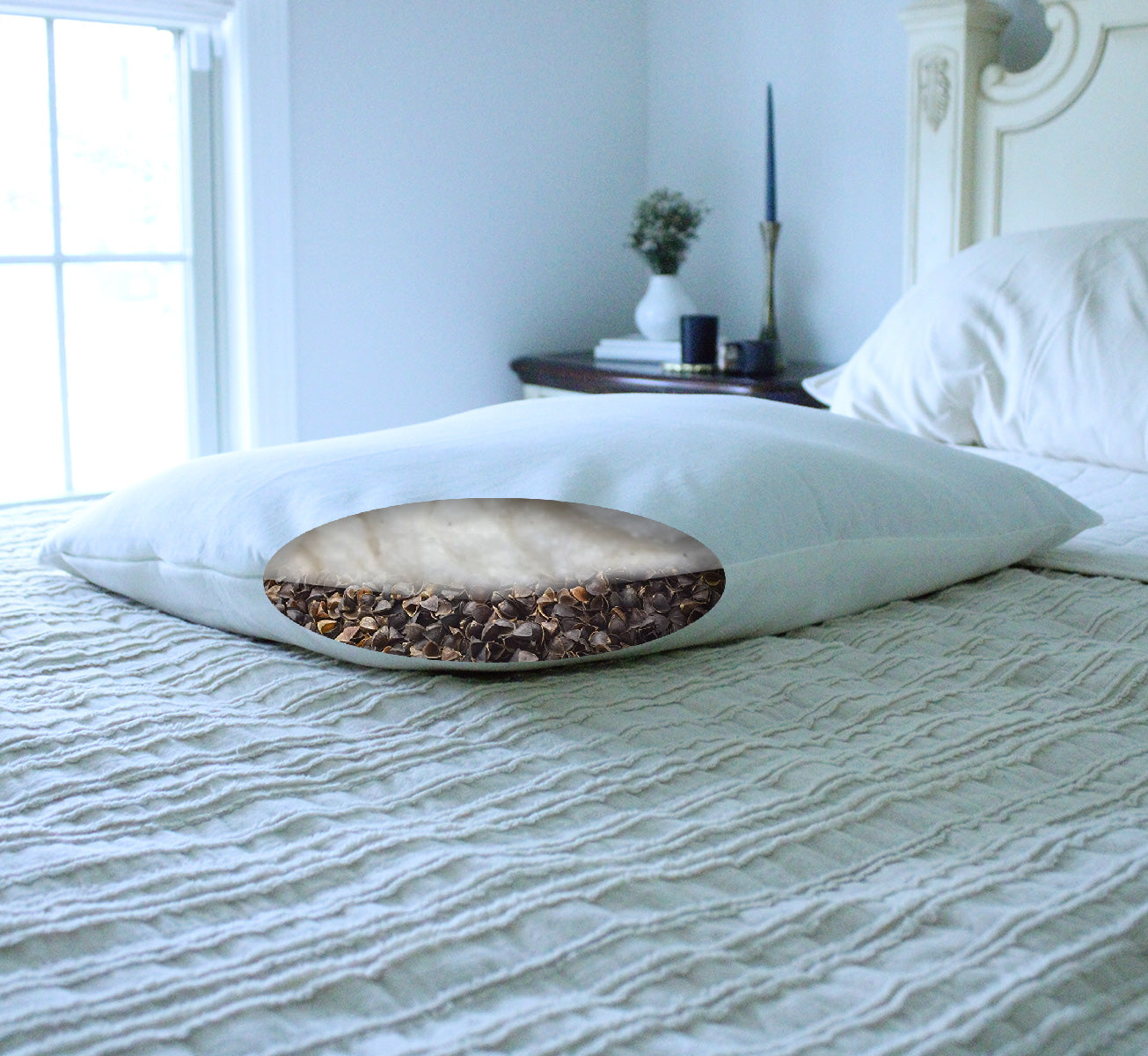 Turmerry Organic Latex Donut Pillow